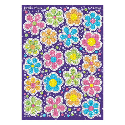 Autocollants de fleurs tendance Trend Sparkle