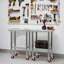 Table en acier inoxydable (seulement avec table basse)
