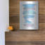 Art mural en métal de luxe «Sideway 2 Pastel» par Farida Zaman, 12 po x 16 po-424408823