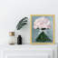 «Pink Pastel Rose Floral Bouquet», cadre flottant, impression sur papier-68785192-68785191