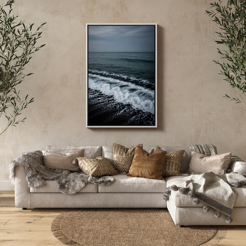 Art mural encadré, rétro, antique et classique pour chambre à coucher - 24 po x 36 po, H 36 po x l 24 po, Blanc