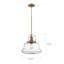 Luminaire suspendu simple à 1 lumière Elvis-997891425