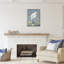 White Heron & Pond Lilies, art de la giclée encadrée par Lucca Sheppard-97265063-97265062