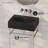 Claire 24" Rectangle Zero Hole Console Sink With Legs-107376150