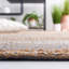 Tapis gris / naturel à tissage plat Soliz-807308332