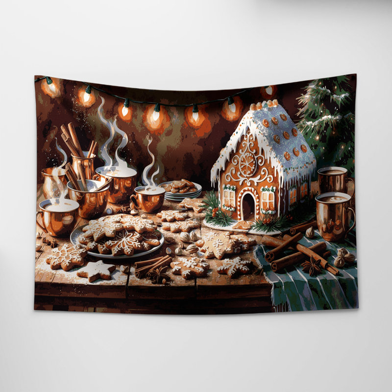 Tapisserie murale de Noël, 26 po x 36 po
