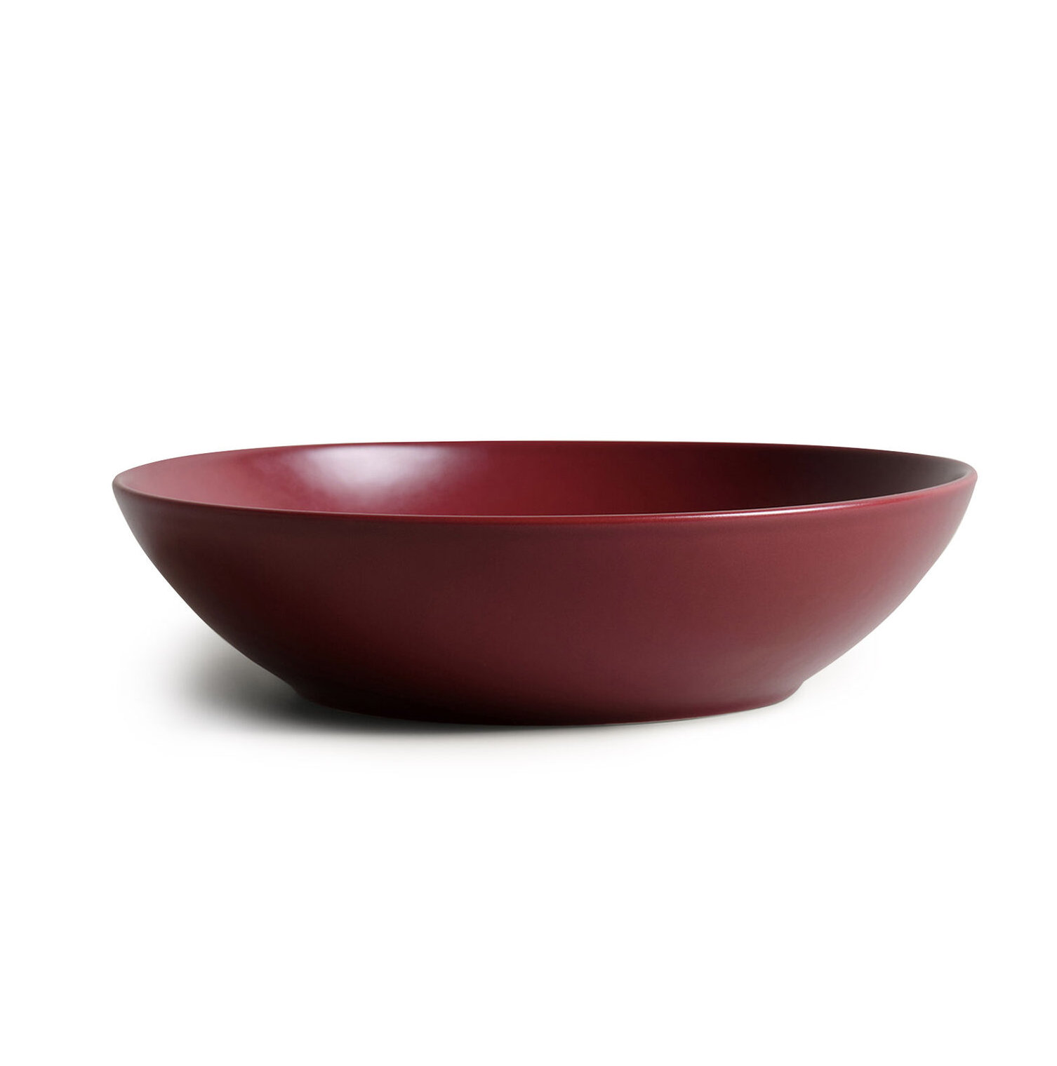 Stoneware Cereal Bowl, Plum