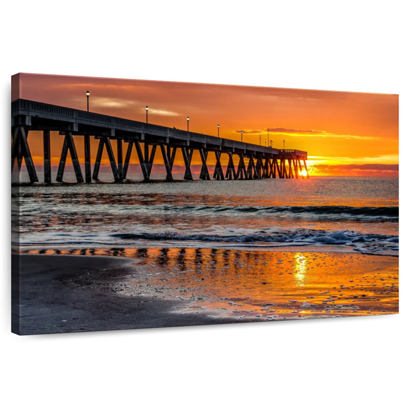 Aletra Sunrise In Wrightsville Dock, H 8 po x l 12 po