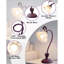 Lampe de table à fleur avec lampe de lecture à DEL et lampe de chevet rétro avec modes pour la table de chevet Décoration Kawaii pour le salon de la chambre à coucher-1754891667