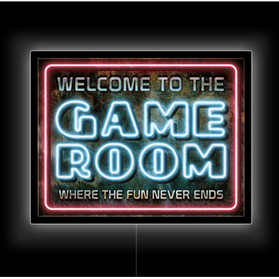 LED GAME ROOM Signs