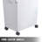 VEVOR 6.6 Gallons Rectangle Plastic Food Storage Container