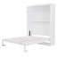 Lit escamotable mural avec tablettes Murphy