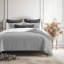 Walker Ticking Stripe Indigo/White Cotton Coverlet Set-1732225442-1776751365