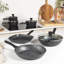 Sirstins 3 - Piece Aluminum Cookware Set