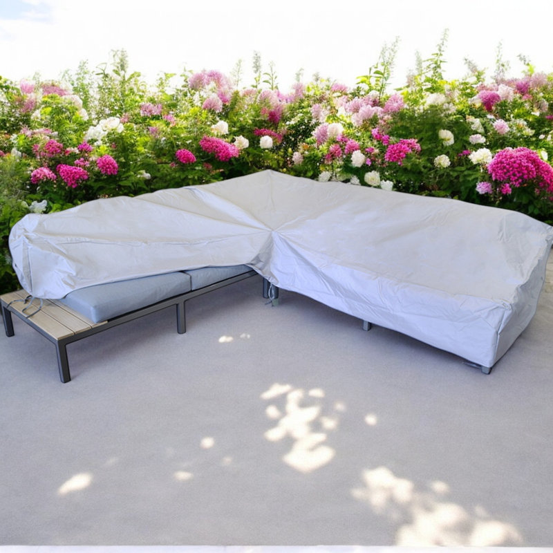Heavy Duty Polyester Patio Sectional 