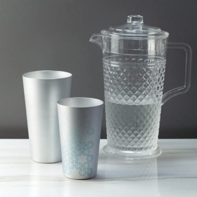 Aluminum Cups for Drinks, Metal Color-Changing Tumbler, Set of 6