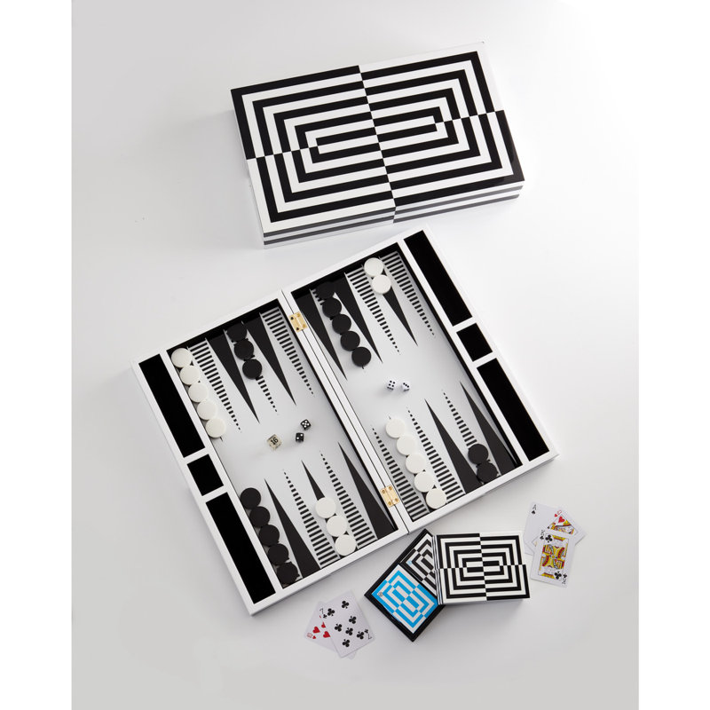Ensemble de cartes Op Art