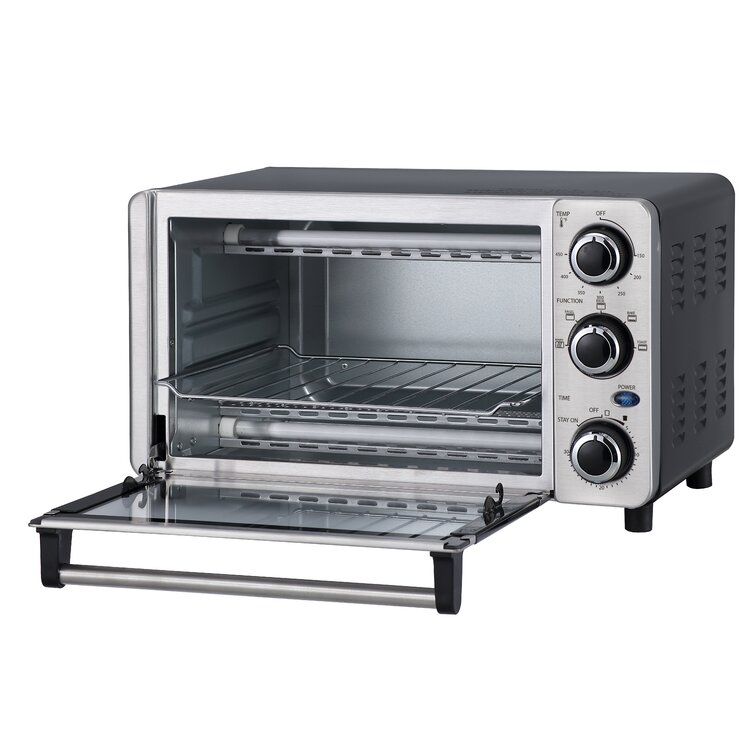 Hamilton Beach 4-Slice Silver Toaster Oven (1100-Watt) in the