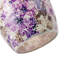Floral Inspired Crackle Mosaic Glass Rounded Oval Pendant Light Shade By 