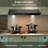 SNDOAS 30" Stainless Steel 450 CFM Convertible Under Cabinet Range Hood with Baffle Filter-90753576