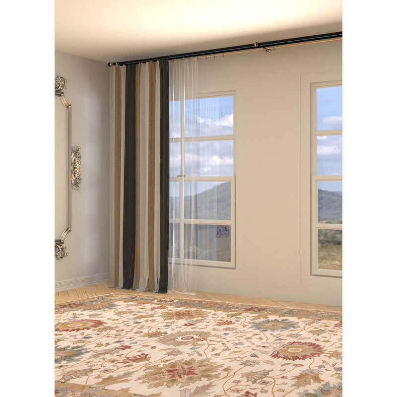 Tapis ivoire Jules Serapi 9 pi 11 po x 13 pi 11 po
