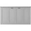 Twin Bed Into Cabinet, Grey - Solid, Space Conscious Fold Robust, Saving