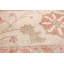 Tapis de zone en laine crème/rouge 6 pi 6 po x 9 pi à main one-of-kind-noué la 2010 chobi Amertown