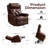 Large Power Lift Recliner Chair For Elderly, Oversized Lay Flat Recliner With Massage And Heat, Electric Lift Chair With Adjustable Headrest, Extended Footrest, Usb Ports.-1047026910