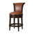 Camel Faux Leather Seat/Walnut Frame selected