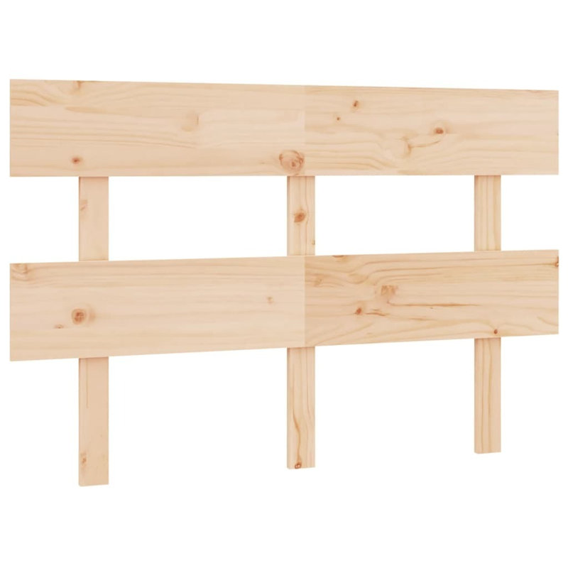 Clovis Solid Wood Headboard, Natural, 184 x 81 cm