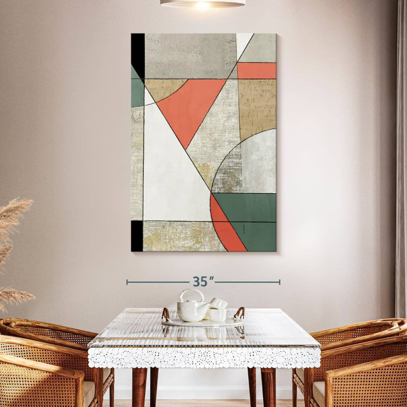 Avery Folding Together I, 51" H x 34" W