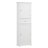Tall Bathroom Storage Cabinet, Freestanding Storage Cabinet With Drawer And Adjustable Shelf, MDF Board With Painted Finish-602646375