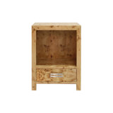 Winnie 1 - Drawer Solid Wood Nightstand
