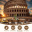 Papier peint adhésif auto-adhésif Rome Golden Sunset-129866852
