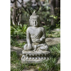 Campania International, Inc Seated Lotus Buddha Statue & Reviews | Wayfair