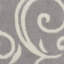 Tapis à motif floral gris Thornlie-273879248