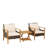 2 - Person 48cm Long Bistro Set