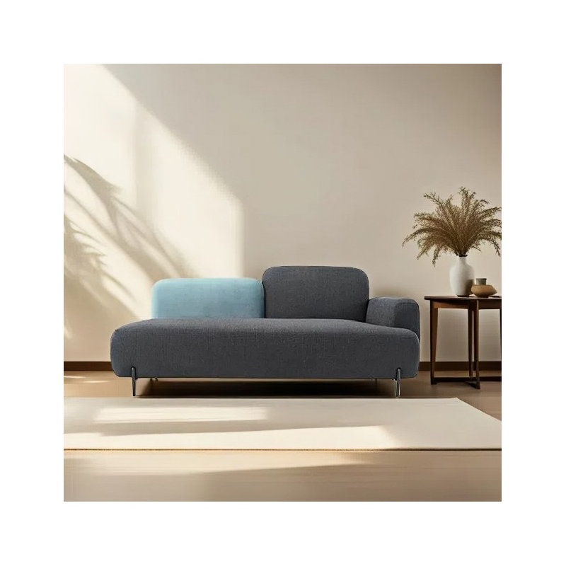 Chaise longue simple de loisirs, Orienté à droite