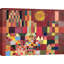 Castle And Sun (Detail) by Paul Klee - Wrapped Canvas Painting-207583501