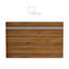 Housses de tablettes en fil métallique de 24 pouces et 5 pièces de couleur noyer pour garde-robe de garde-manger amovibles avec tablettes en bois texturées et 10 supports à angle droit en acrylique