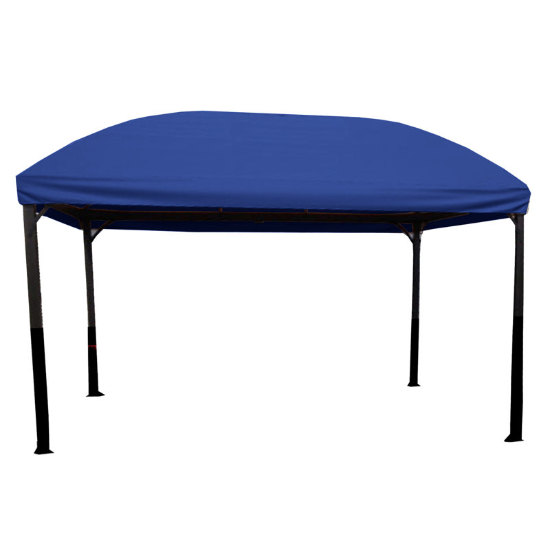 Auvent de remplacement pour pavillon de jardin Curve, Bleu marine véritable, Tissu Riplock 350
