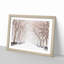 Wintertime in Central Park New York City - Picture Frame Painting Print on MDF-55612875-55612871