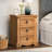 Palmea 3 Drawer Bedside Table-1586501611