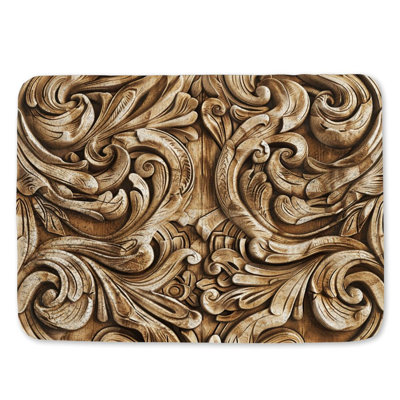 Rishel Microfiber / Microsuede Non-Slip Bath Mat