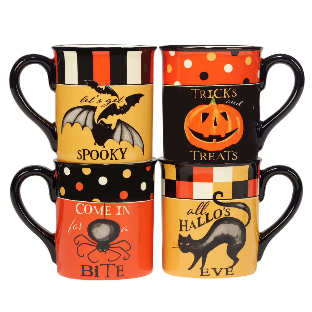 Spooky Halloween Set Of 4 Mug Certified International