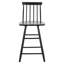 Tabouret de comptoir Pratt avec structure en bois massif-787013238