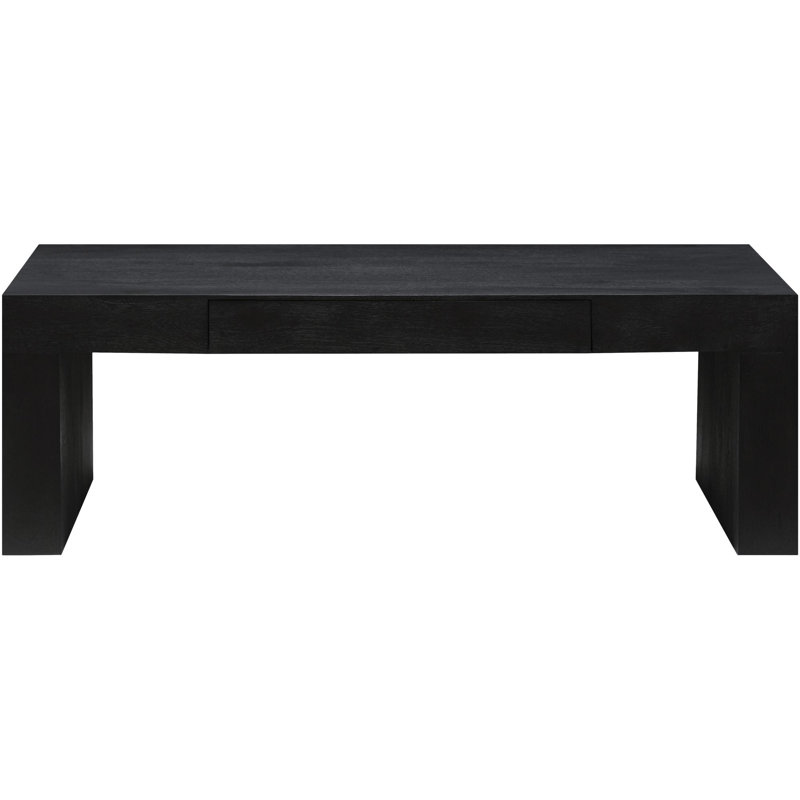 Sonora Modern Coffee Table, Black