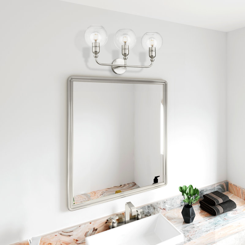 Rosena 3 - Light Dimmable Vanity Light, Brushed Nickel