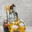 Statue folse en polyrésine Shiva 25 cm - Idole de dieu indou multicolore