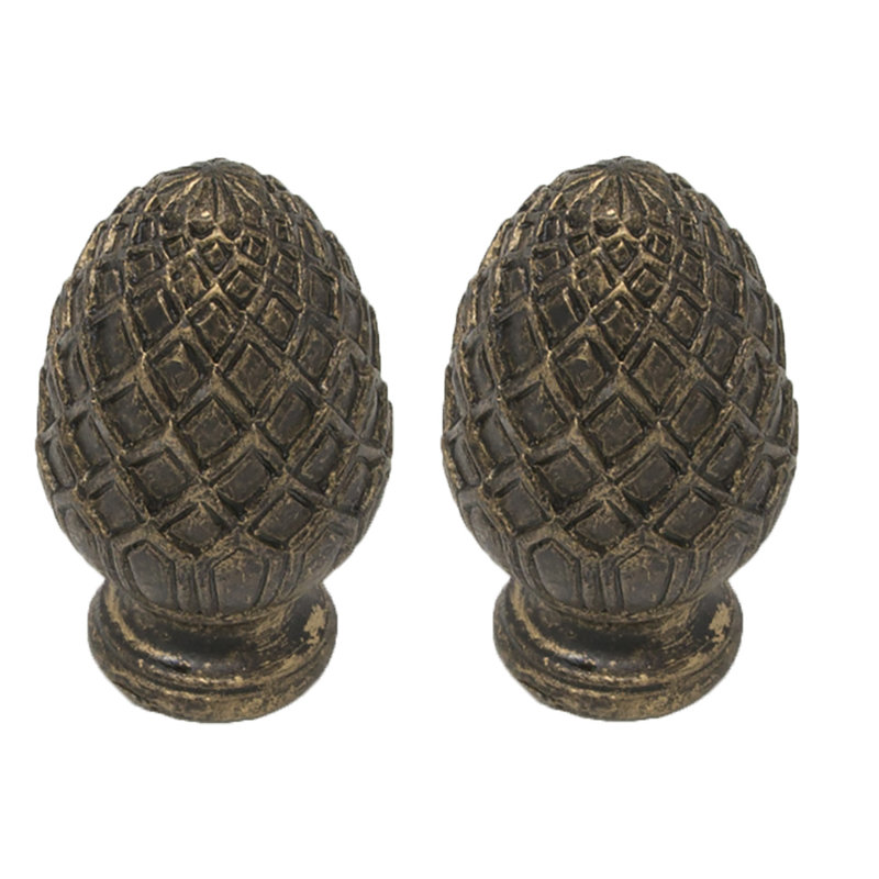 Faiteau à lampe ananas Benia, Bronze/Doré